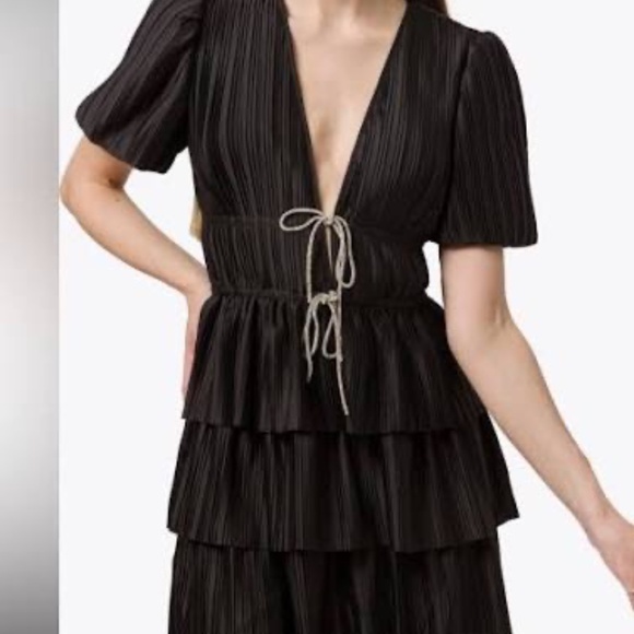 WAYF Thinking Of You Mini Dress - Picture 2 of 5